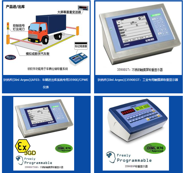 3590系列稱重顯示控制器 儀表  意大利狄納喬dini argeo