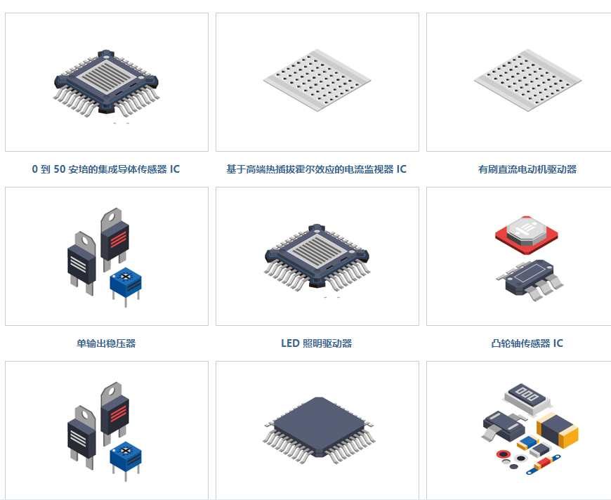 美國Allegro霍爾傳感器